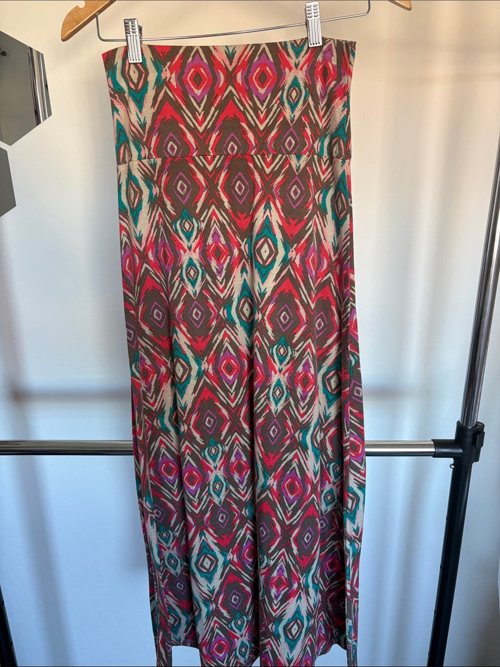 Mossimo Supply Co. Strapless Maxi Skirt - Pink, Teal, Brown, Cream